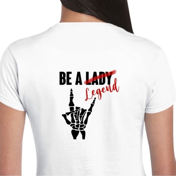 Tops - Be a Legend Graphic T Shirt